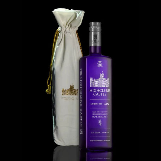 Cream Velvet & Gold Gift Bag
